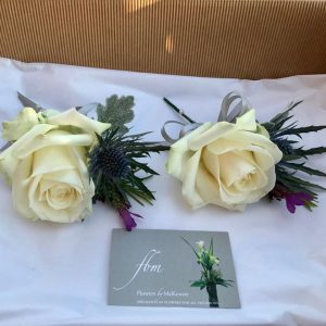 Rose  & Thistle Buttonhole