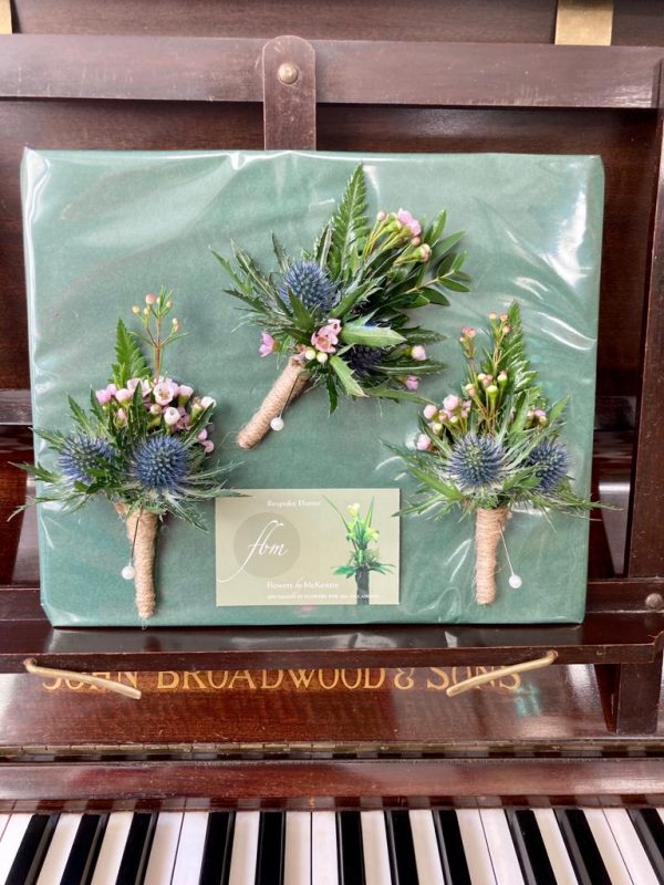Thistle Buttonhole