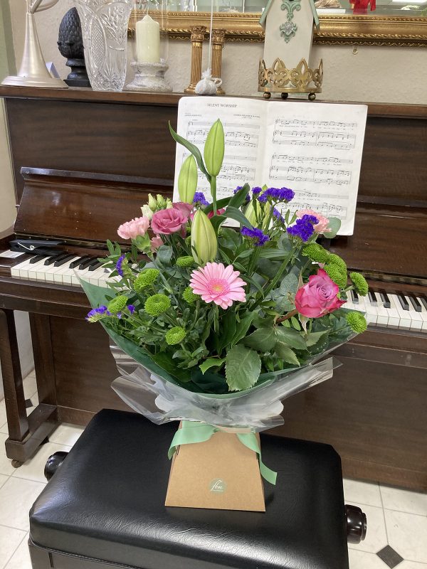 Hand-tied Bouquet in Water