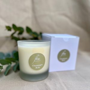 Scented Candle Champagne-Rose