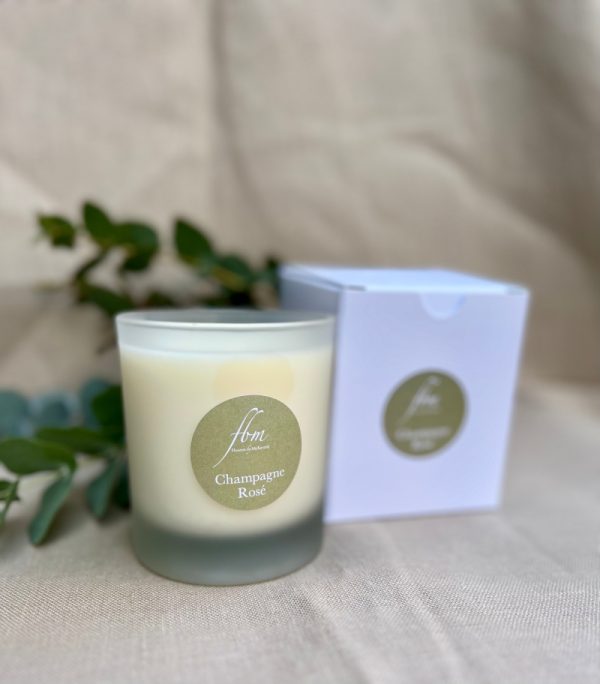 Scented Candle Champagne-Rose
